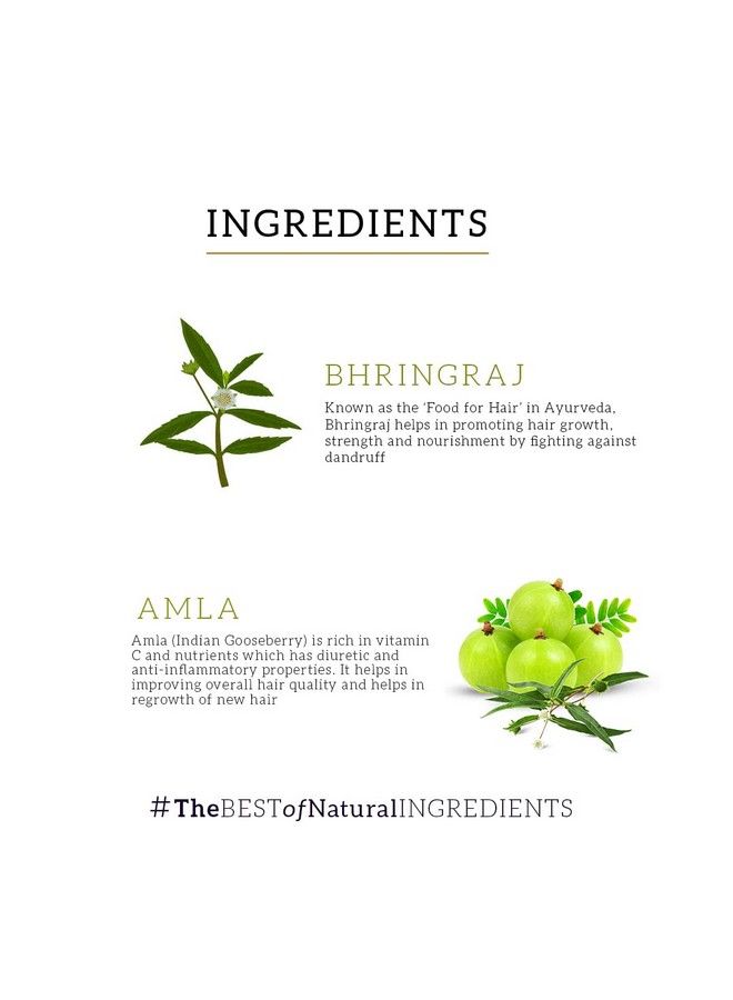 Khadi Natural Amla & Bhringraj Shampoo ; Hair Cleanser For Nourishing Hair ; Shampoo For Smooth & Soft Hair ; Paraben Silicone & Sulphate Free ; Suiatble For All Hair Types ; Powered Botanics - Image 5