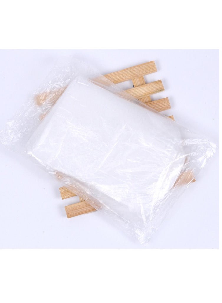 100 disposable transparent plastic larger and thicker ankle boots, sock liner, paraffin thermal foot pouch 32*24*17 - Image 4