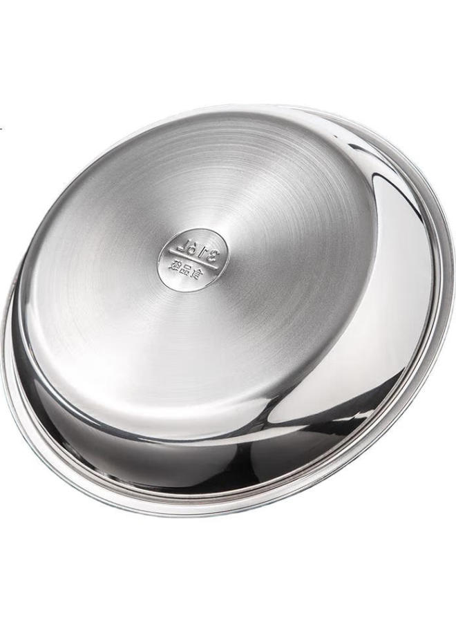 Newair 316L Stainless Steel Plate, Thickened Household Round Dish, Durable Food-Grade Plate, Serving Tray, Steaming Plate - Image 3