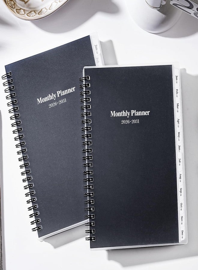 MaaIbok 2026-2031 Monthly Planner/Calendar - 5 Year Monthly Planner 2026-2031 with Tabs, Jul 2026 - Jun 2031, 6.4" x 8.5", 60 Monthly Planner, Two-Side Pocket, 9 Notes Pages, Suitable for Long-Term Planning - Image 2