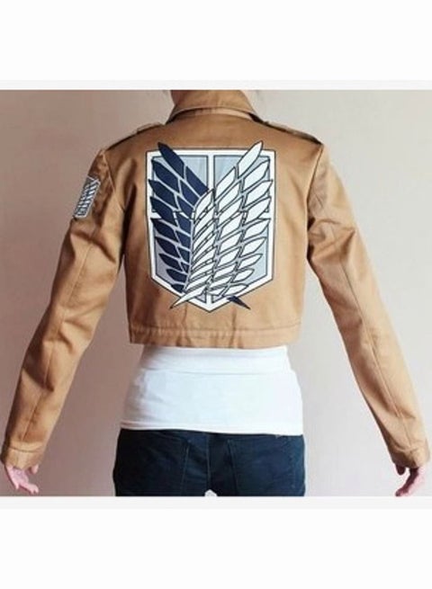 Attack On Titan Eren Jaeger Costume Jacket Outfits Survey Corps Cosplay Costume Wings of Freedom Cardigan