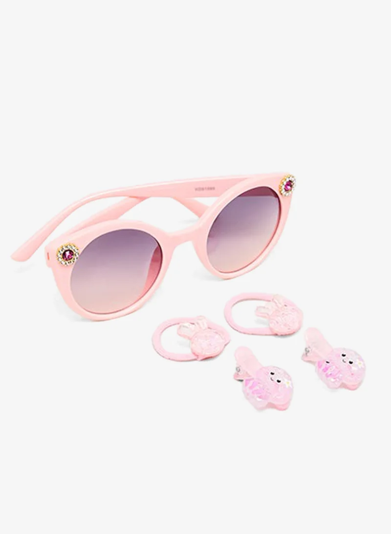 أر أند بي Hair Accessories & Sunglasses Set