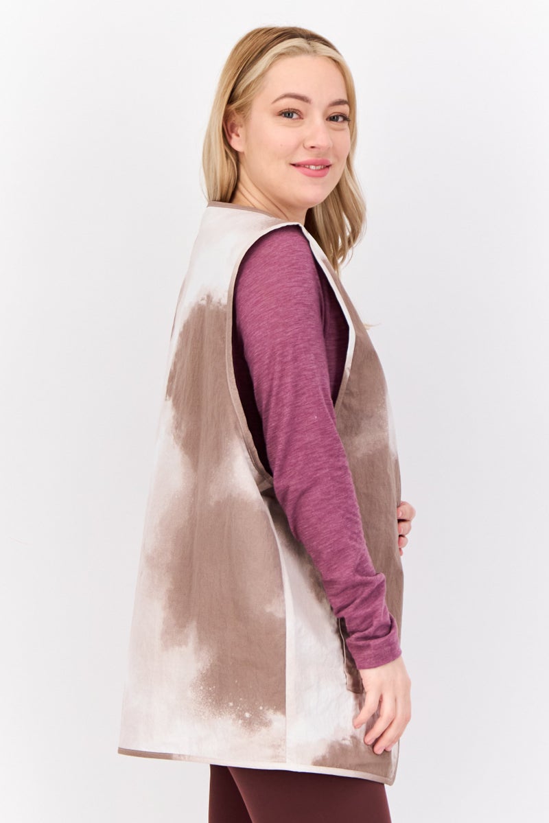 adidas Originals Women Sportswear Fit Brand Logo Training Sweater Vest, Multicolor  - Image 3