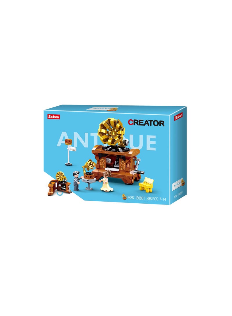 sluban - Old musical instrument building game