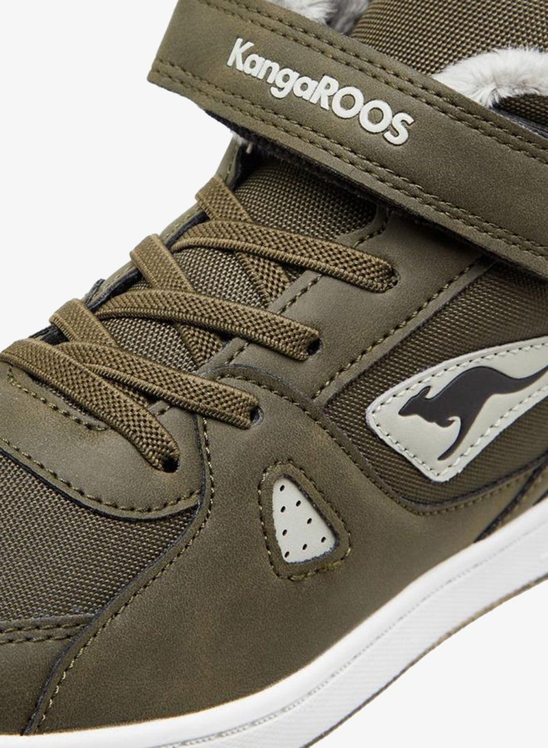 kangaROOS حذاء رياضي عالي للذكور مزود بإغلاق بخطاف وحلقة - Image 4