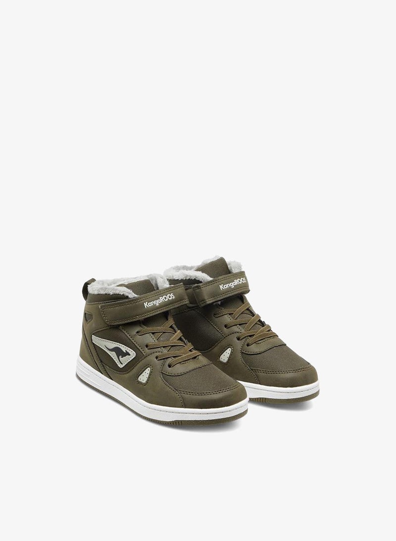 kangaROOS حذاء رياضي عالي للذكور مزود بإغلاق بخطاف وحلقة - Image 3