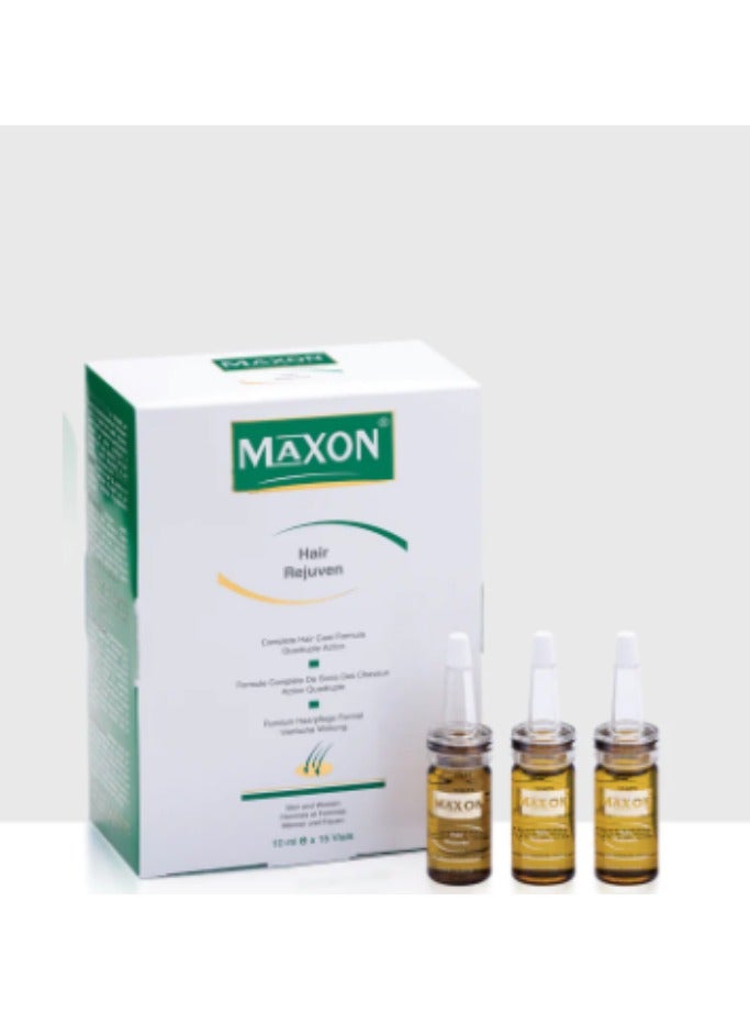 Max-On Hair Rejuven Ampoules 10mlx15's