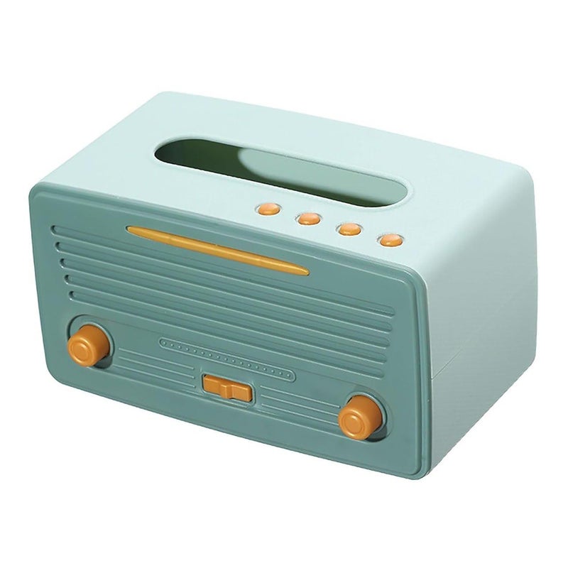 Foniros Retro Style Plastic Tissue Box Holder, Super Technology Makes The Surface Smooth - Image 1