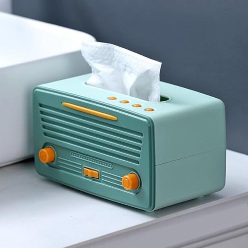 Foniros Retro Style Plastic Tissue Box Holder, Super Technology Makes The Surface Smooth - Image 3