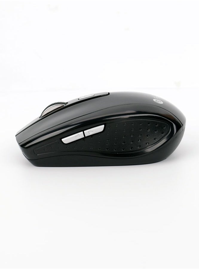 ProOne - ProOne PMW50 Wireless Mouse - 2.4 GHz, Adjustable DPI 800/1200/1600, USB Receiver, 2 AAA Batteries Included, Power Saving, Forward & Backward Multimedia Keys, Ergonomic Design for Desktop & Laptop - Image 1