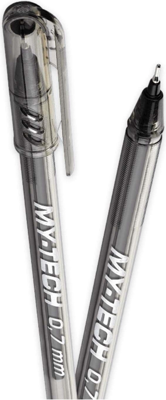 Pensan Ballpoint Pen Black Color 0.7 mm Pack of 5 - Image 1