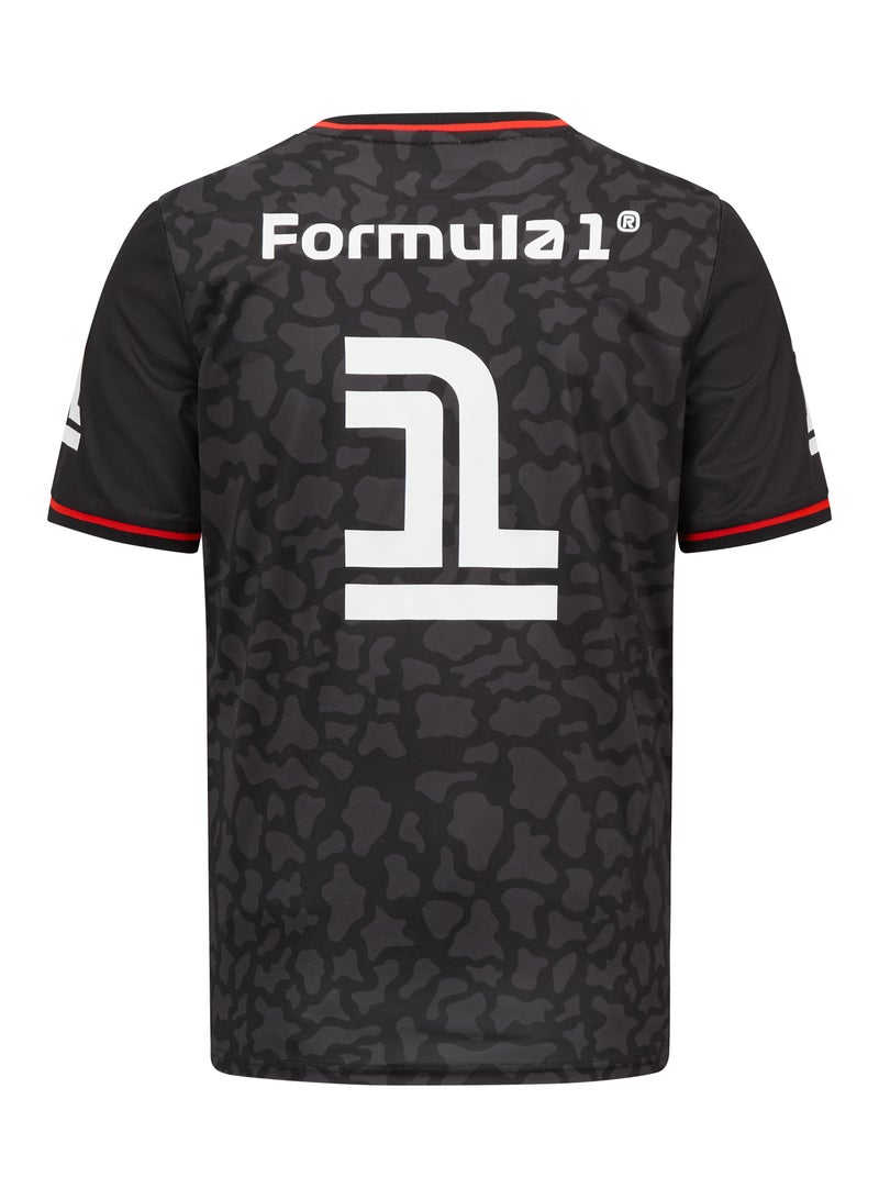 فورمولا1 رقبة مستديرة قصيرة الأكمام - Image 2