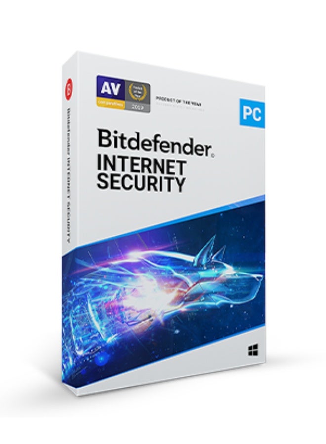 Bitdefender Internet Security 1 PC 1 Year | Antivirus & Security Software | Middle East