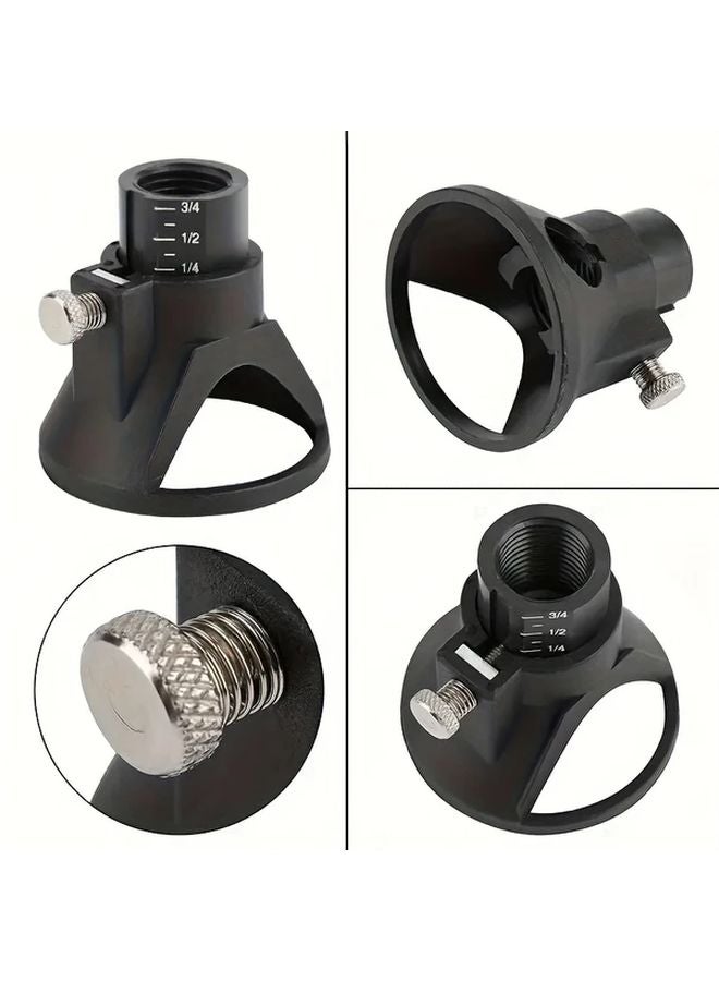 Rotary Tool Guide Set 1pc Multifunctional Carving Grinding Polishing Drill Bit Locator - Image 2