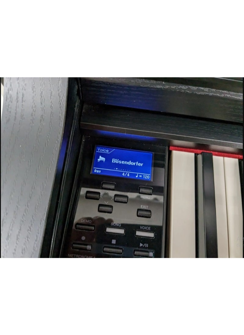 Yamaha Clavinova CLP 545 Black Digital Piano With Bench  - Image 5