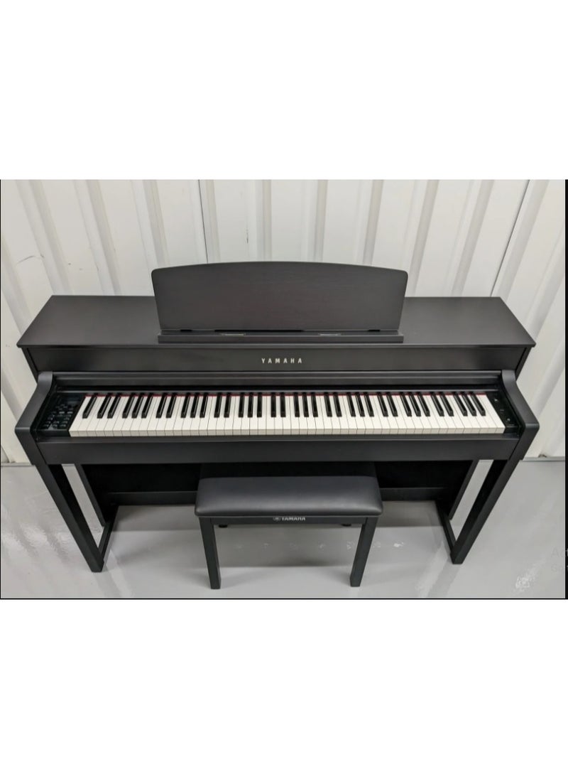 Yamaha Clavinova CLP 545 Black Digital Piano With Bench  - Image 3