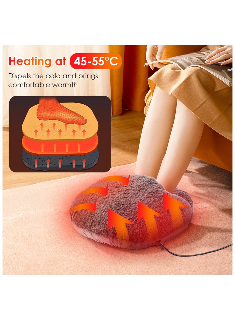 general Foot Heater 5V Comfortable Washable Feet Warmer USB  Constant Temperature for Office - Image 2