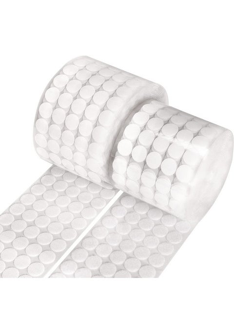 4000Pcs (2000 Pairs) Self Adhesive Dots 0.79In Sticky Back Nylon 20Mm Hook And Loop Dots For Office School Classroom Home