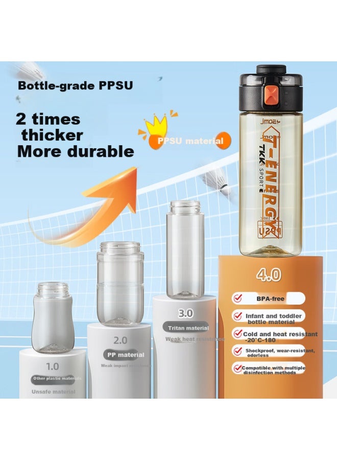 Tkk Plastic Water Bottle Food Grade Ppsu Student Water Bottle High Temperature Resistant Children'S Sports Bottle Summer Portable Tea Cup - Image 1