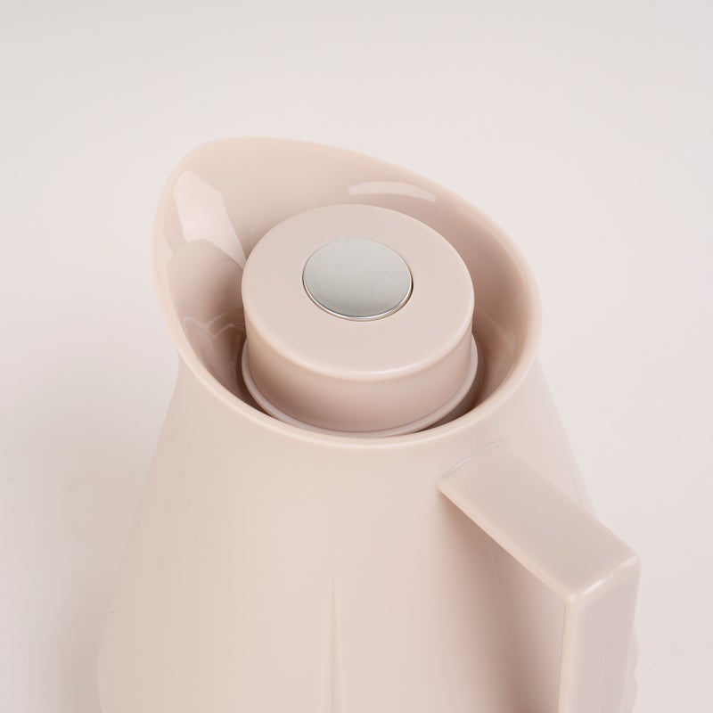 Dallaty plastic vacuum flask beige 1L - Image 2
