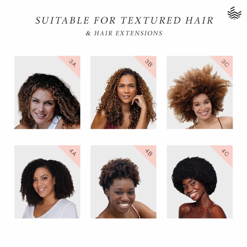 Manta Curls Anti-Breakage Hairbrush â€“ Detangling Brush for Curly & Afro Hair, Gentle Wet & Dry Hairbrush for Women, Soft Teal - Image 4