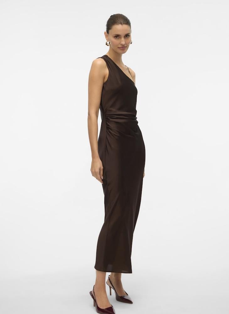 فيرو مودا فستان ماكسي بكتف واحد من فيمنينا سيا - Image 4