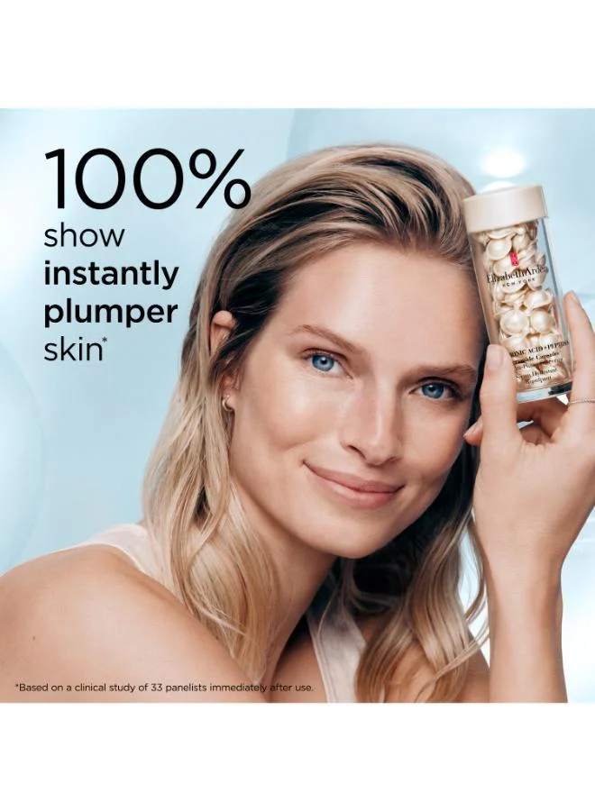 Elizabeth Arden Hyaluronic Acid + Peptides Ceramide Capsules Hydra-Plumping Serum, 90-Piece