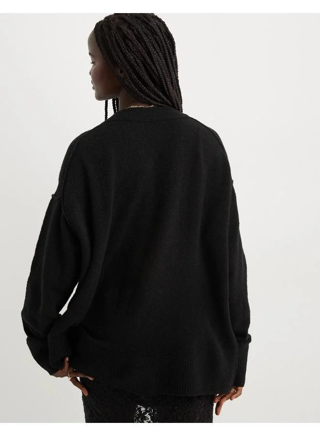 Aerie V-Neck Knitted Sweater