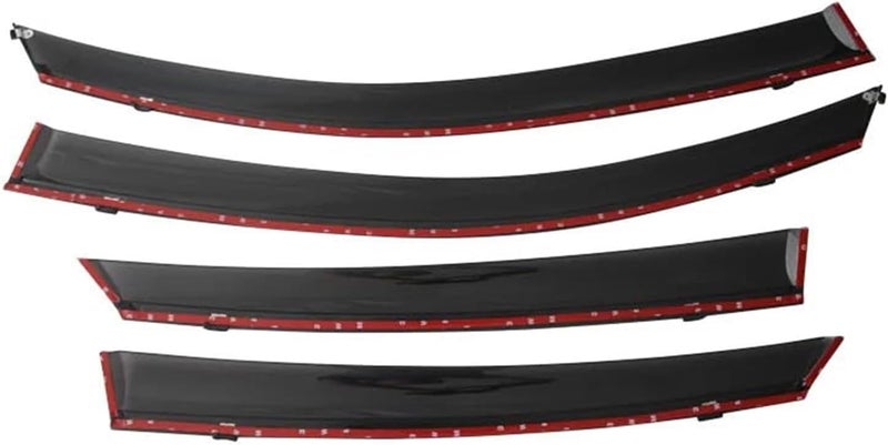 QASULER Car Window Visor Guard for Civic Sedan - Image 4