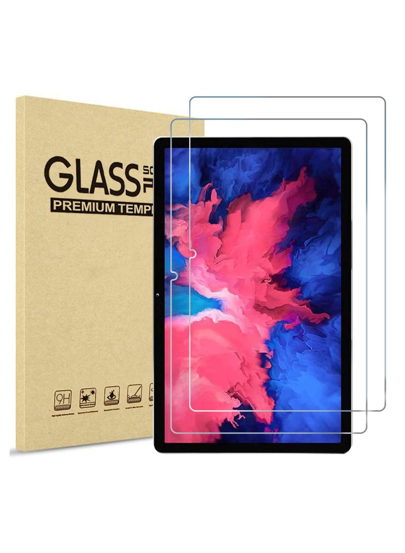Procases 2 Pack Screen Protector For Lenovo Tab P11 Plus 2021 Tb J616F Tb J616X And Tab P11 11 Inch 2020 Tb J606F Tb J606X Tempered Glass Screen Film Guard For Lenovo Tab P11 Plus And Tab P11 - Image 1