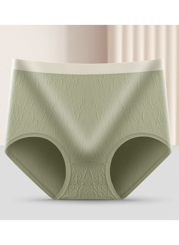 NIBEMINENT - 4-Piece Women's Panties Briefs Seamless High Waist Plus Size - Image 1