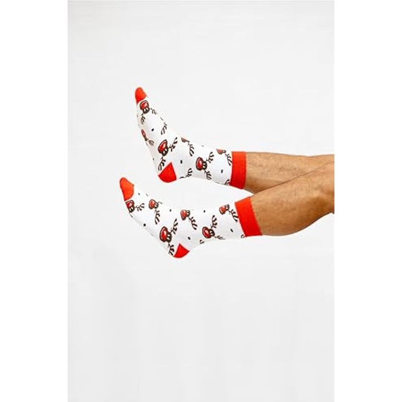Loquat Holiday Socks For Men and Women - Image 2