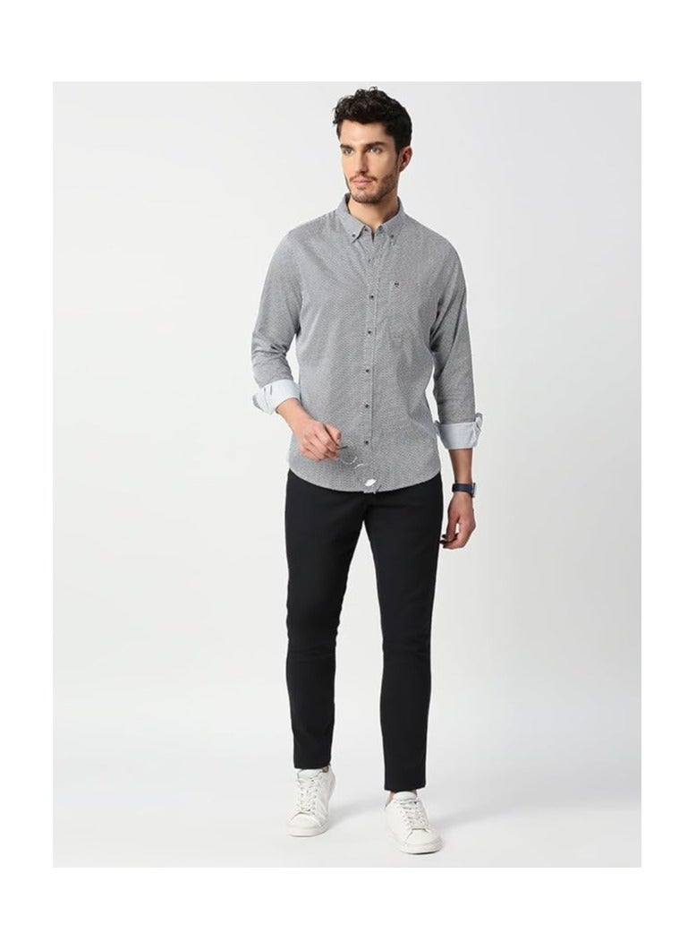 Thomas Scott Men Slim Fit Printed Casual Cotton Shirt - Image 4