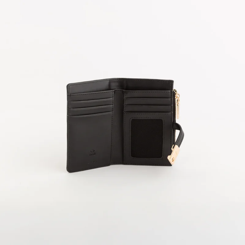 كاربيزا Women's Leather Wallet Petunia Wallet Black
