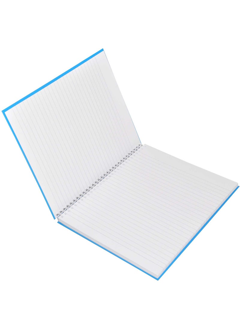 Light FIS LIGHT Pack of 5 Spiral Hard Cover Note Book 100 Sheets Size 10X8 Inches (25.4 X 20.32 Cm)  -LINBS1081001305  - Image 2