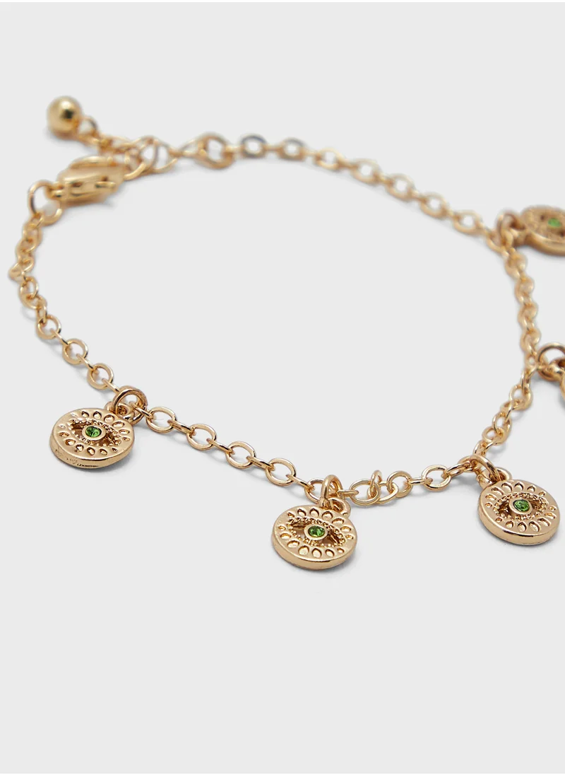 Ginger 2 Pack Mix Evil Eye Bracelet