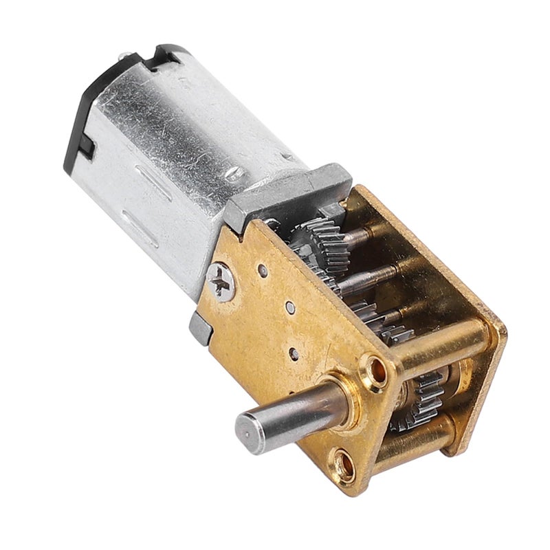 DC6V 70RPM Mini Gear Motor Zinc Alloy Torsion Engine For Smart Car Large Tooth Wheel - Image 3