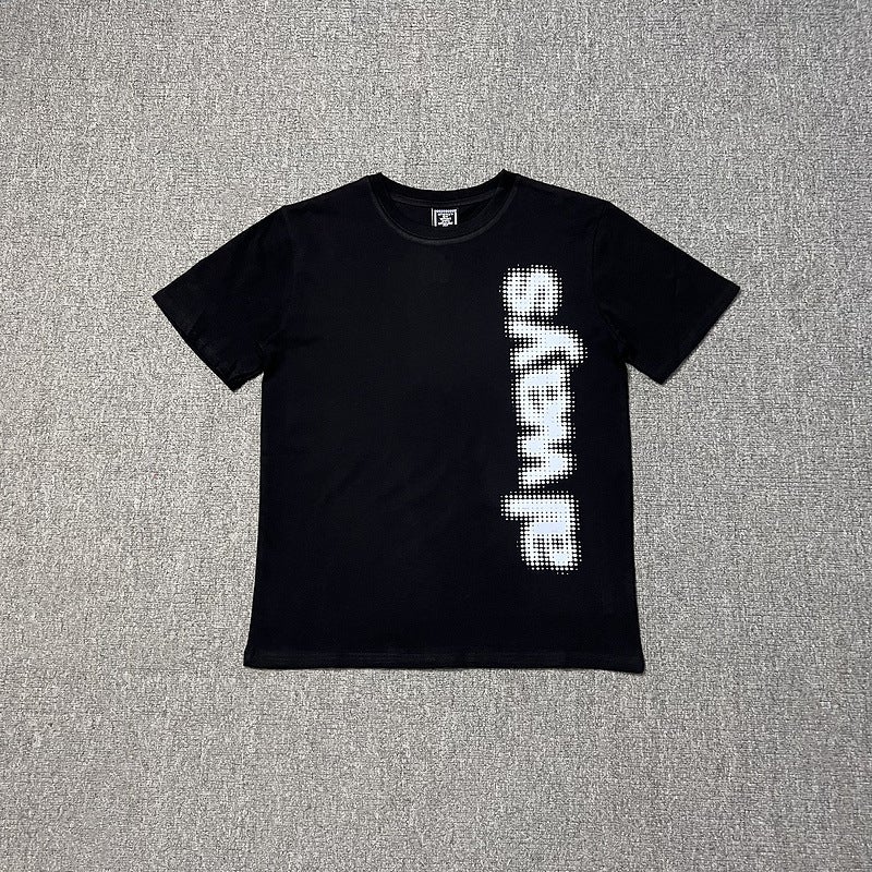 Summer Adwysd Sun Roll T-Shirt Casual Street Hip-Hop Alwaysdowhatyoushoulddo Short-Sleeved Trendy - Image 3