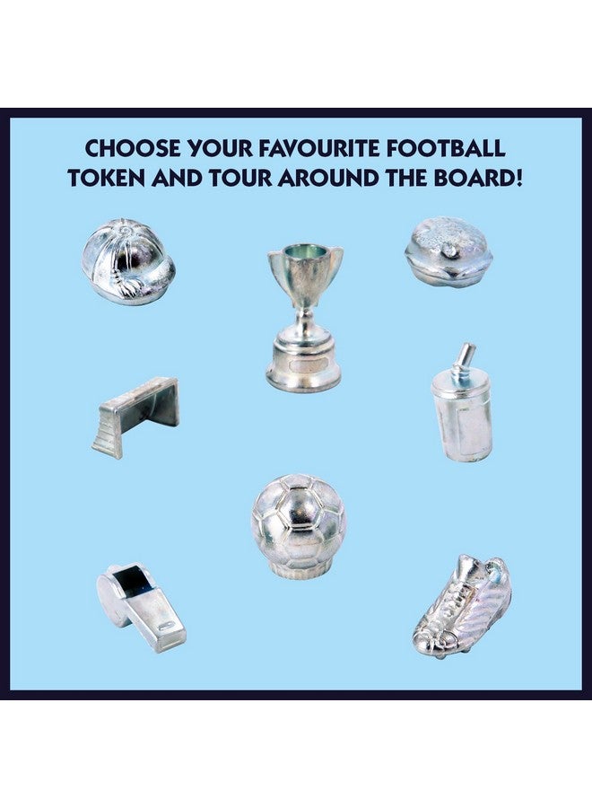 Winning Moves Football Stars Monopoly Board Game, Play with Cristiano Ronaldo, Lionel Messi, Neymar, Harry Kane and Salah, Perfect for The World Cup, Gift and Toy for Boys and Girls Aged 8 Plus - Image 2