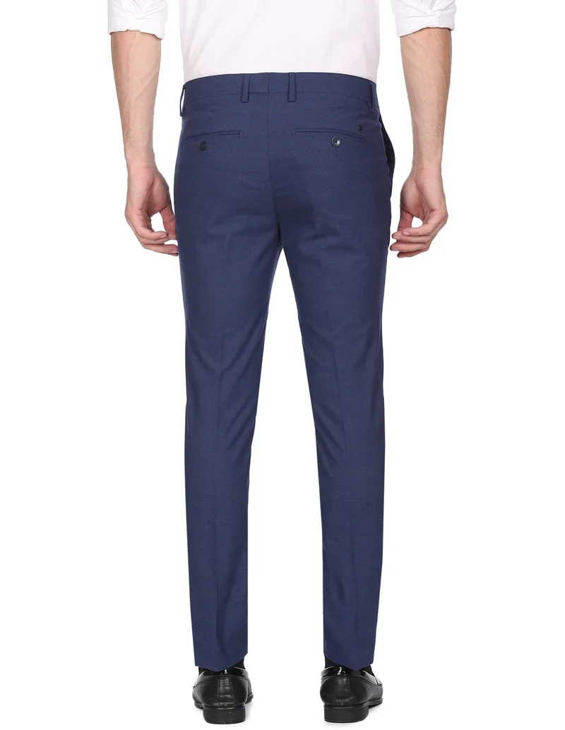 Arrow Dark Blue ARADTR2108 DK. BLUE Mens Trousers for Men | Best Price UAE