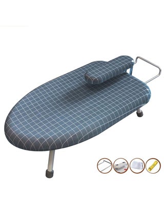 Countertop Ironing Board, Portable Ironing Board with Ironing Rest Foldable Sleeve Ironing Table Top Space Saving Mini Ironing Station Cover T-Leg Heat Resistance Pad for Laundry Dorm Home Travel - pzsku/Z74C5808116D6BE7C80BAZ/45/1743318661/86937c4d-50d9-4e72-bb4f-91cbd23aa814
