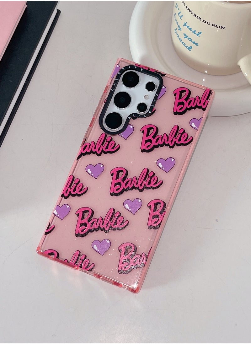 Casetify - Samsung Galaxy S24 Ultra 'Pink Barbie Bliss' Case - Image 1