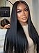 UNICE Bye Bye Knots Wig Yaki Straight 7x5 Pre Cut HD Lace Front Wigs Human Hair with Elastic Drawstring Glueless Wig Human Hair Pre Plucked Bleached Knots Natural Hairline 150% Density 20 inches - Image 2