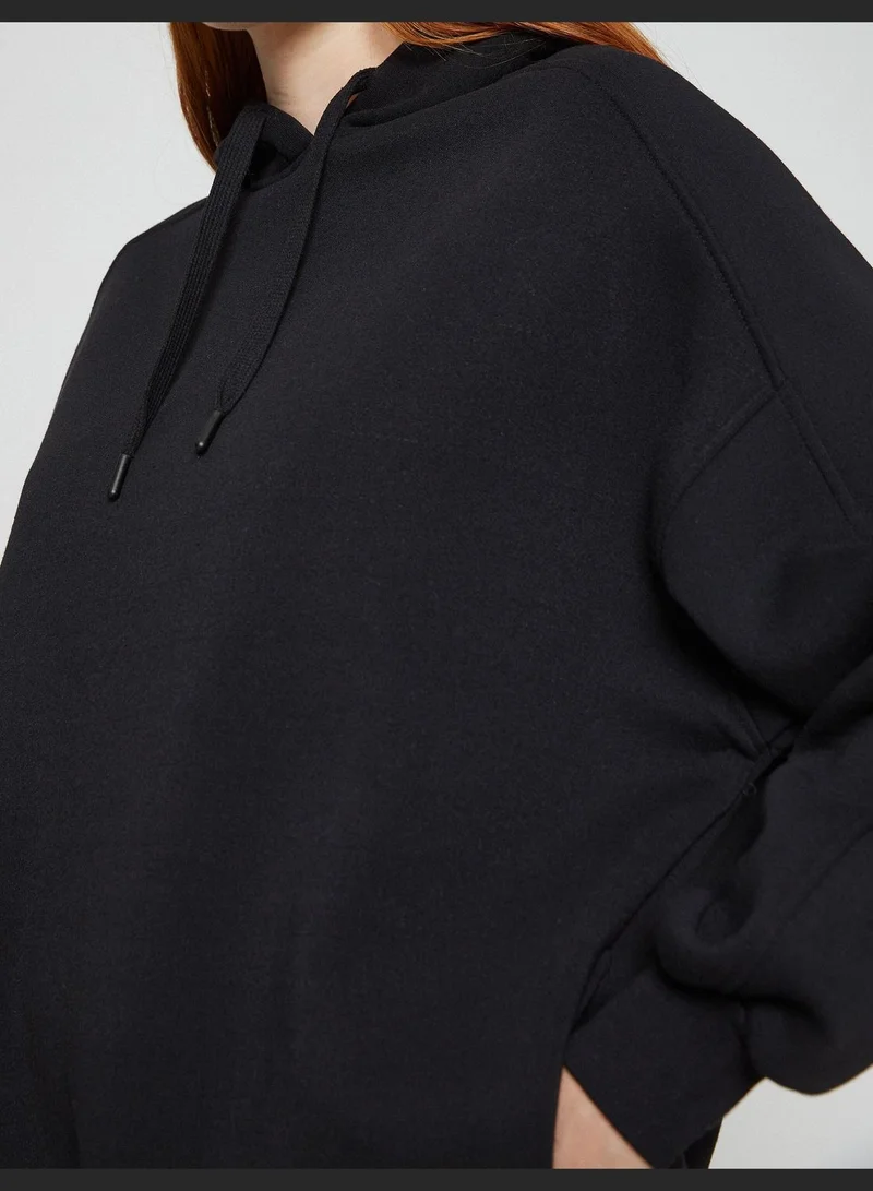 كوتون Basic Sweatshirt Hooded