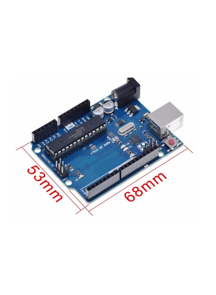 Arduino Uno R3  Microcontroller Board with USB Cable-Copy