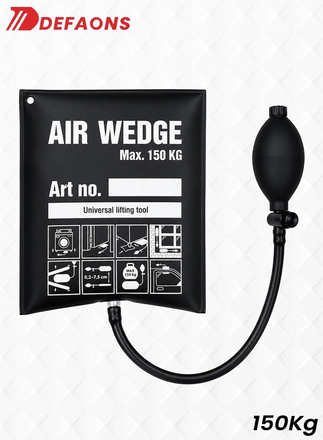 DEFAONS Air Wedge Pump Alignment Tool 150KG Inflatable Air Bag Shim Universal Lifting Tool for Door Window Installation Furniture Leveling Cabinet Alignment Auto Repair Hand Tool with Quick Release Valve Heavy Duty Air Cushion Pry Tool - Image 1