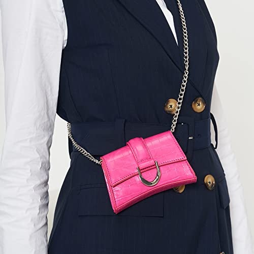 Miraggio Stormy Mini Crossbody/Sling Bag For Women, Pink - Image 2