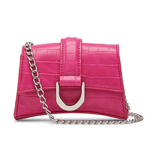 Miraggio Stormy Mini Crossbody/Sling Bag For Women, Pink - Image 1