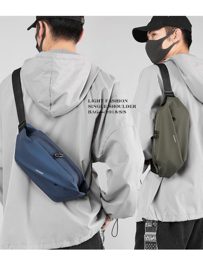 ويكسر حقيبة كتف رجالية، أزياء رياضية غير رسمية، حقيبة خصر للجري للجنسين، حقيبة كروس بودي بحزام قابل للتعديل، 24*12*5.5 سم - Image 3