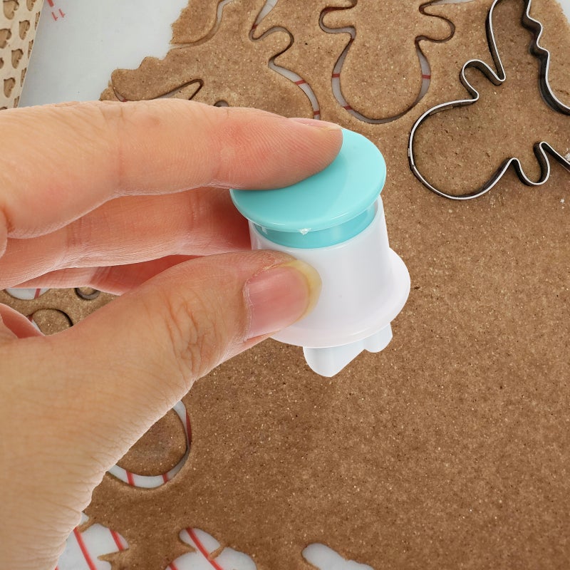 10pcs Fondant Biscuit Molds Cookie Stamp Impress Number 0-9 Embosser Molds - Image 5